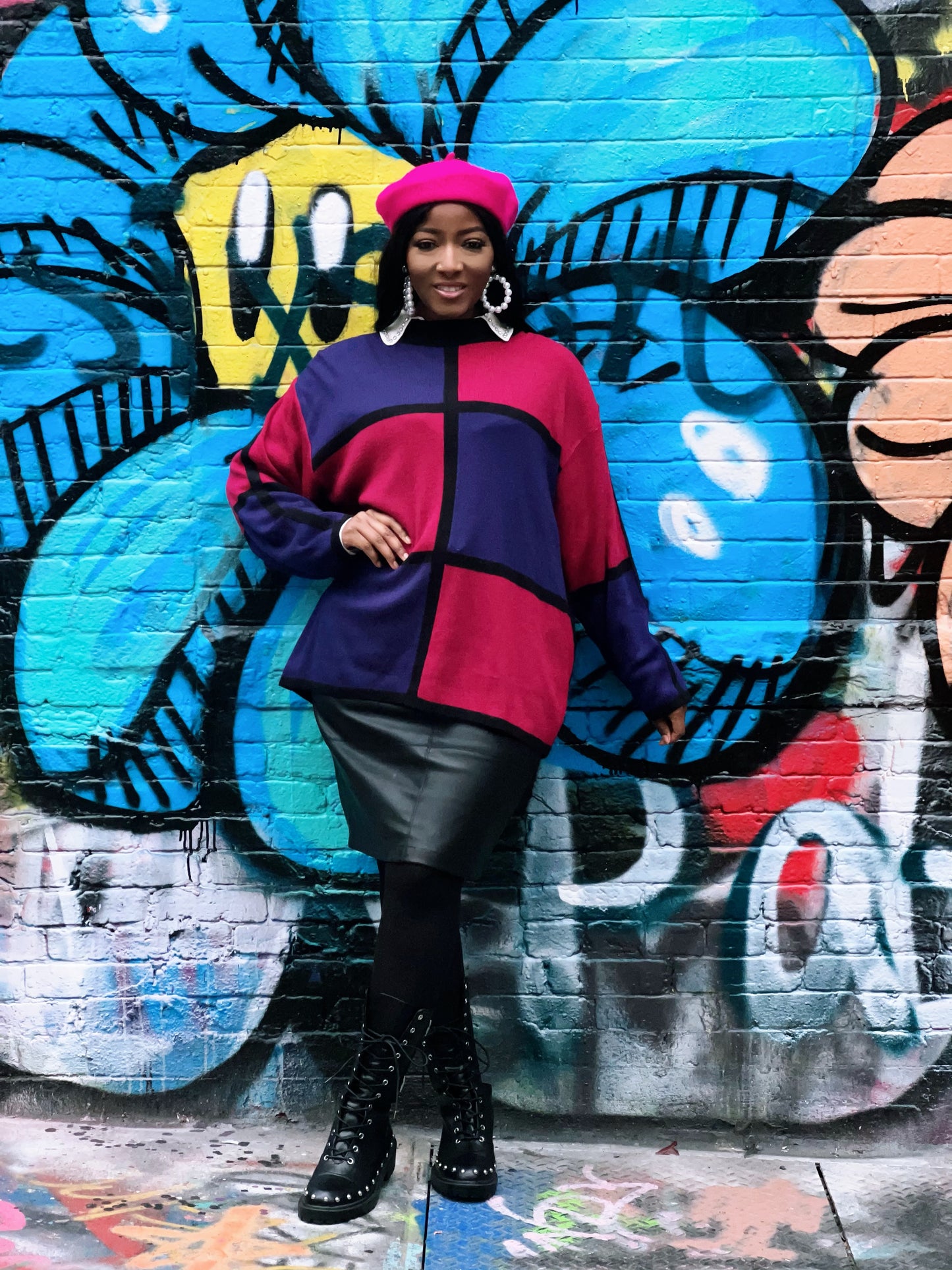 Color Block Sweater