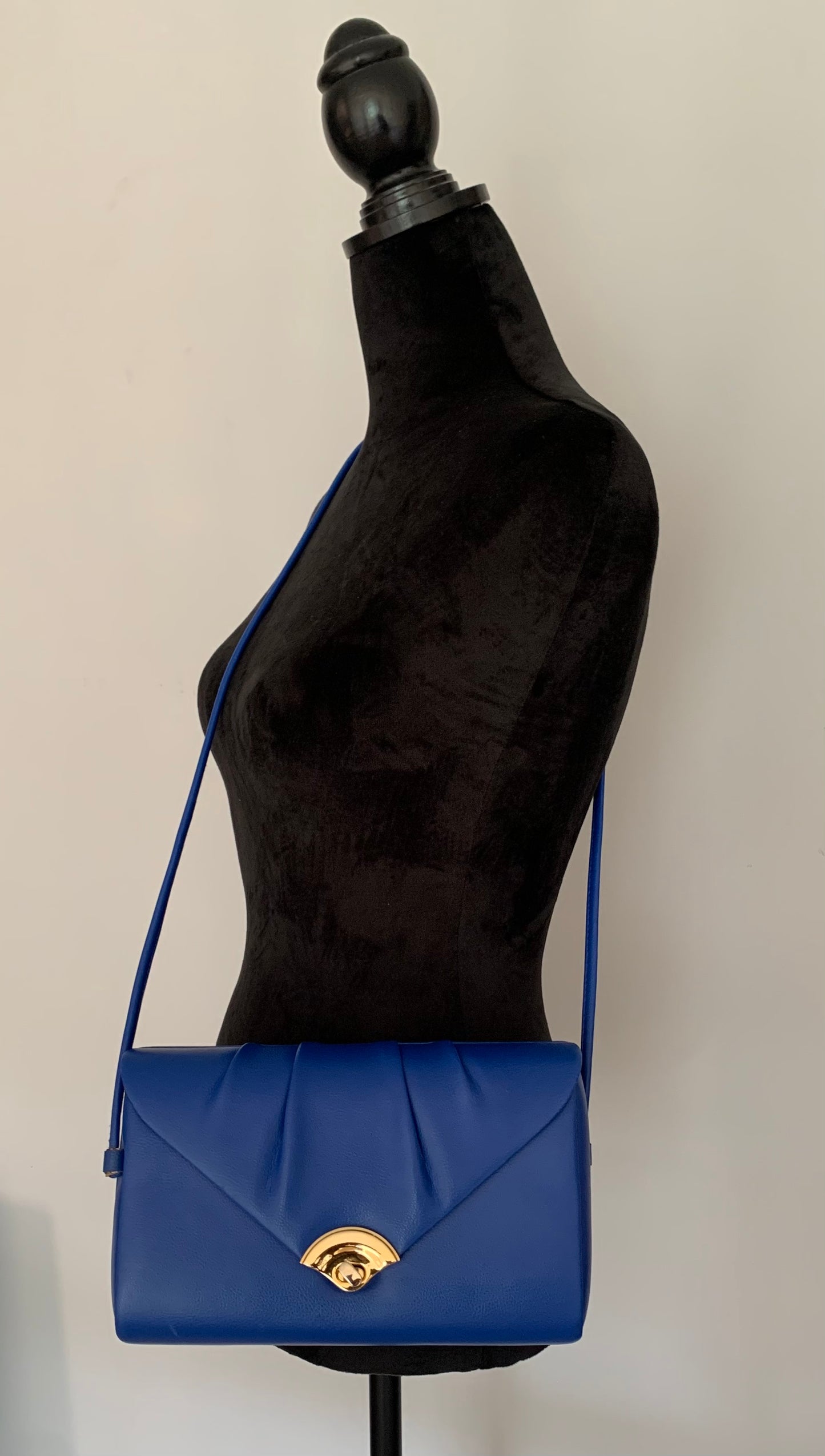 Classy Blue Strapped Purse