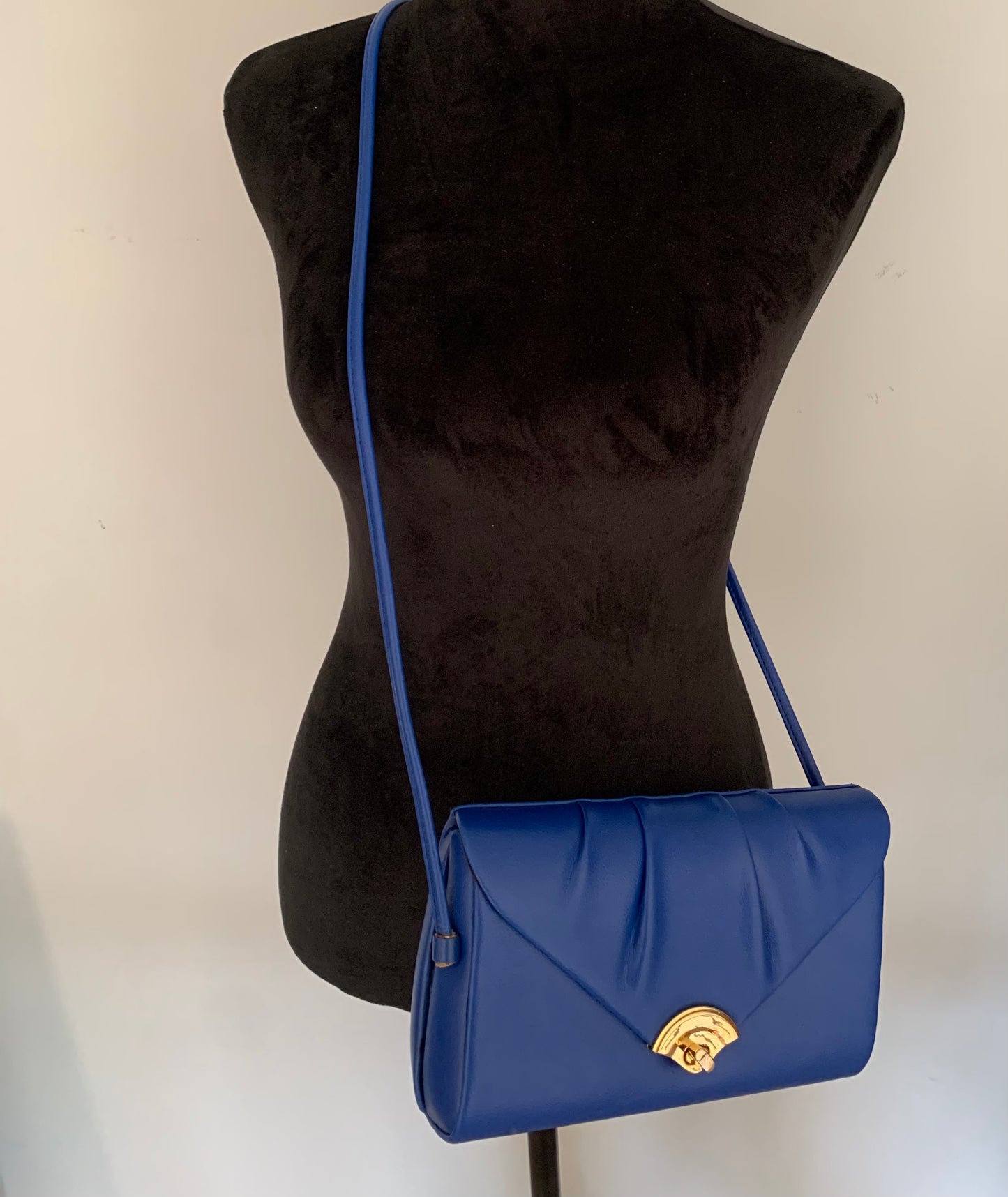 Classy Blue Strapped Purse