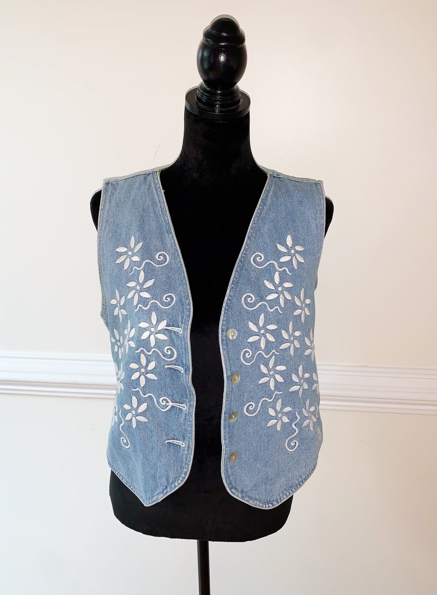 Boho Hipster Embroidered Vest