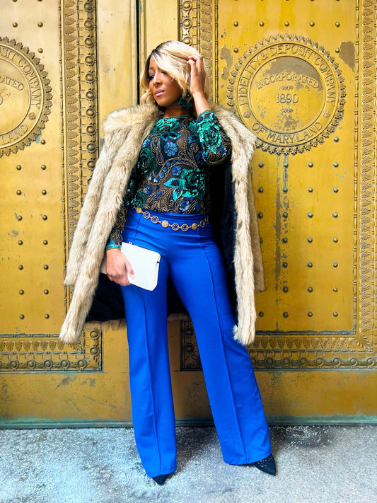 The Royal Touch Blouse