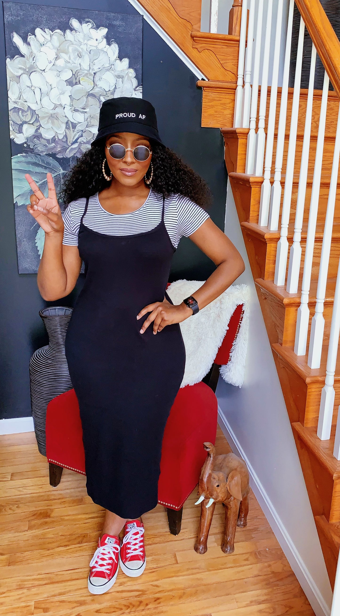 Iconic 90's Midi Dress