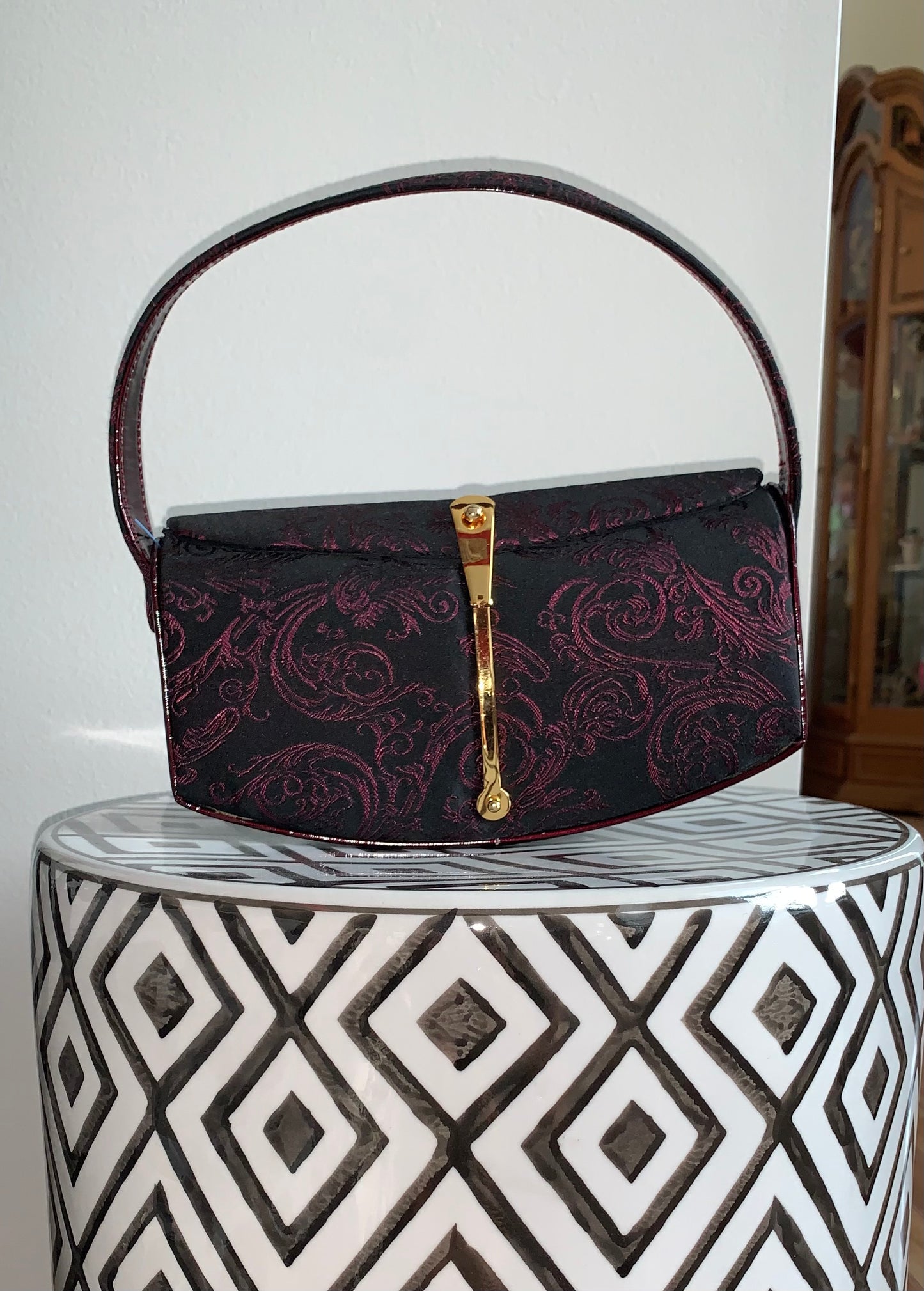 Paisley Printed Shoulder Bag