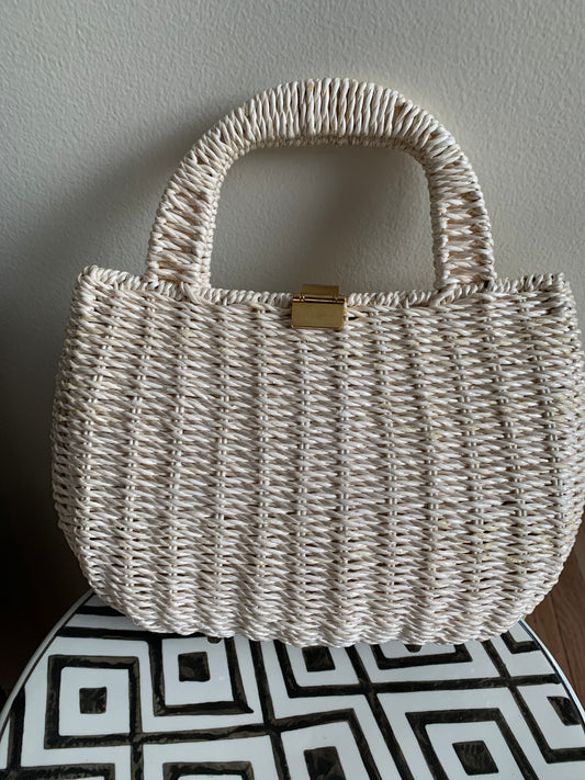 Vintage Wicker Purse