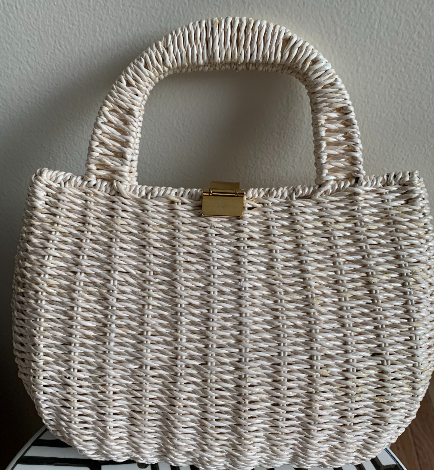Vintage Wicker Purse